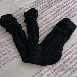 Black Stacked Leggings